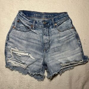 American Eagle Outfitters Women's Blue Denim Shorts